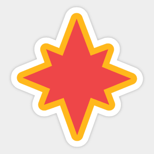 Marvel Star Sticker